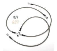 Kit latiguillos de freno metálicos trenzados "+3" para Suzuki LT-Z400 para Ka-wasaki KFX400 para Arctic Cat DVX 400 2003-2008