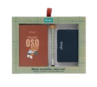 Kit Libreta A6 Tarjetero y Boli Bo-Bo Talent-Oso - Mr. Wonderful