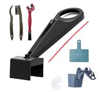 Kit Limpiador Cadena Bicicleta, HOVCEH 6 Piezas Kit Limpieza Bicicleta, Cepillo Cadena Moto y Herramienta para Aceite de Cadena, Limpia Cadenas Bicicleta Para Motocicletas, Bicicletas de Montaña