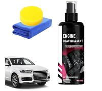 Kit Limpiador de Compartimento del Motor - Spray Limpiador de Motor 100 ml - Agente de Limpieza para Partes de Máquinas Exteriores de Camión | para Coche Camión Motocicleta