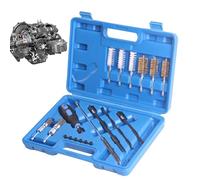 Kit Limpiador de Inyectores,Cepillo Descarbonizante para Motor | Herramienta Limpiadora de Inyectores - Para Uso en Garaje Taller y Sedanes