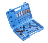 Kit Limpiador de Inyectores - Cepillo Quitacarbonilla Para Motor - Cepillo Limpiador De Asiento De Inyector,Para Sedán Camión Técnicos Automoción Hogar Garaje Taller Al Aire Libre