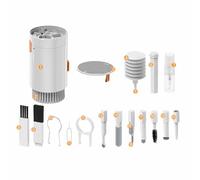 Kit limpiador de pantalla de teclado de ordenador portátil 20 en 1, cepillo de limpieza multifuncional, juego de bolígrafos para auriculares y dispositivos electrónicos