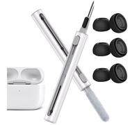 Kit Limpieza, 3 Pares Tapones de Repuesto, 2 Piezas Limpiador Auriculares, Tapones de Silicona, 3 En 1 Kit de Limpieza Auriculares, Cerioll Almohadilla de Repuesto para AirPods Pro1/AirPods Pro 2