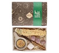 Kit Limpieza Energética Sagrada Madre - Incienso Natural para Purificación, Desintoxicación y Equilibrio Energético - Incluye Varillas, Conos y Carbón - Ideal para Rituales y Aromaterapia