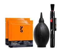 Kit limpieza lentes K&F Concept 3 en 1 profesional cámaras ópticas