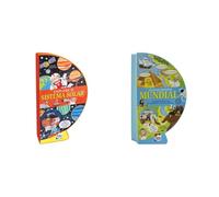Kit Livro-Globo: Explore o Sistema Solar + Livro-Globo: Atlas da História