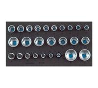 Kit Llaves de Tubo 1/2 , 6-kant, En Check-Tool-Modul GEDORE 1500 CT1-19