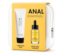 Kit Lubricante Anal Base Agua y Aceite Calmante Reparador Pack 2 en 1 con Arnica Aloe Vera y Manzanilla Antes y Después Hidratación Íntima Parejas Dilatador Masaje Erótico 30ml+15ml