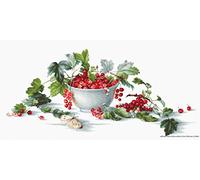 Kit Lucas LB2260 Contado Patrón de Punto de Cruz 22,5 x 49,5 cm Pasas