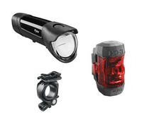 KIT LUCES BICICLETA FYRE + IXXI 30 LUX DELANTERO / TRASERO NO SIZE