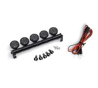 Kit Luces Orugas Rc Para Axial Para Scx10 II Para Wraith Para Trx-4 1/10 4 5 6 Foco Blanco Lámpara Techo Barra Luz Modelo RC Coche Camión Piezas Decoración(5pcs)