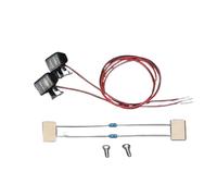 Kit Luces Orugas Rc Para Tamiya Para Scania 770s 56368 Para Volvo Para Actros Para Benz Para Man Lesu 1/14 Foco Rectangular Luz RC Camión Volquete Coche(Size 2)