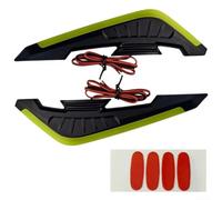 Kit Luces Spoiler ABS para Moto Personalizadas(yellow) | aerodinámico, LED , transforma tu para moto, para estilo único, para fácil de instalar