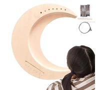 Kit lyre fai -da -te - kit manualidades para instrumentos de cuerda de madera portátil | Kit musical interactivo para niños, entusiastas de la música y principiantes, construye tu arpa de lira con un