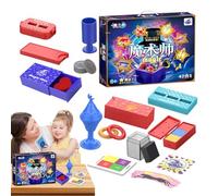 Kit mágico para principiantes, Magician Stage Props, Magic Kit for Beginners, Professional Magician Props for Close-Up Magic, Easy to Use Magic Tricks, Fun Magic Props for Kids, Adults and Novices