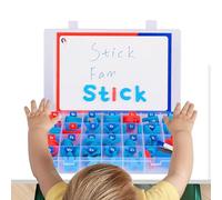 Kit magnético del alfabeto, material EVA y letras, juego educativo de ortografía, actividades de aprendizaje creativas para guarderías, escuelas y jardines de infancia