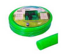 KIT MANGUERA JARDIN ANTI-TORSION Ø INTERIOR 15mm Ø EXTERIOR 20mm (5/8") - ROLLO 15m CON ACCESORIOS EDM