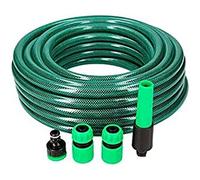 Kit manguera jardin basic line ø interior 15mm ø exterior 20mm (5/8) - rollo 25m con accesorios edm