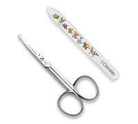 kit manicura de uñas de bebe tijera uñas + lima de uñas. Tijera uñas de acero de carbono de 10 cm lima de uñas de 9cm