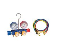 KIT MANOMETR.4 VIAS+3 MANGU.PRO 5/16"SAE