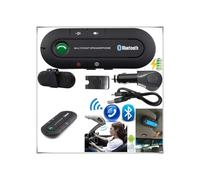 Kit manos libres Bluetooth multipunto para coche, compatible con iPhone y móviles
