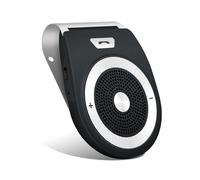 Kit manos libres Bluetooth para coche, adaptador receptor de audio para smartphones, control por voz.