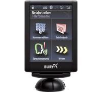 Kit manos libres bury cc 9056 plus con bluetooth y pantalla táctil