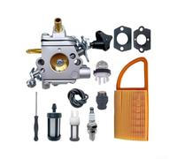 Kit Mantenimiento Sopladora BR600 Incluye para filtro Aire Kit | para construcción metal , optimiza rendimiento motor, para mezcla aire para combustible precisa, larga duración