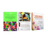 Kit Manual de condutas + Psicoterapia + Saúde mental na atenção