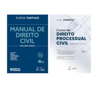 Kit Manual de Direito Civil + Curso de Direito Processual Civil