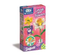 Kit manualidades Clementoni Cría Tus Flores Narciso 2 flores papel 8 años