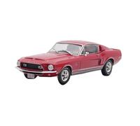 Kit Maqueta De Coche De Aleación A Escala 1:43 para El Shelby Mustang GT 500-KR 1968, Colección De Juguetes Shelby Mustang Sedan No Control Remoto Modelos
