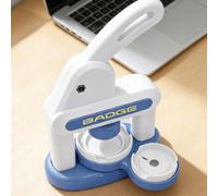 Kit Máquina para Hacer Pins,Accesorios para Crear Insignias,Fabricante de Insignias | Para Proyectos de Manualidades DIY, Actividades Familiares entre Padres e Hijos, y Enseñanza en el Aula