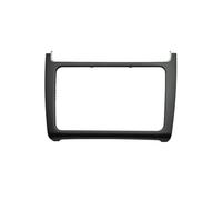 Kit Marco para Reinstalación Panel Salpicadero Coche Radio Audio Fascia Embellecedor Placa Frontal para VW para Polo 2014-2017 Accesorios Coche(Matte Black)