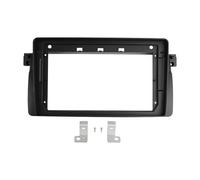 Kit Marco Radio 9 Pulgadas Cubierta Adaptadora Fascia Panel Estéreo Embellecedor Montaje Tablero Para Serie 3 E46 1998-2005 Panel instrumentos automotrices(Marco)