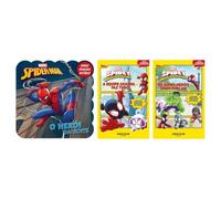 Kit Marvel minhas 1 historias + SPIDEY E SEUS AMIGOS + Spidey e seus amigos