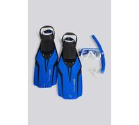 Mares Aquazone Nateeva Keewee Snorkeling Set Azul M-L