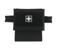 Kit médico táctico 1FAK Compact T.rauma, compatible con cinturón a Molle, kit de primeros auxilios con soporte para urniquete para caza de airsoft (negro)