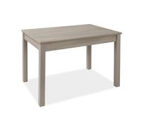 Kit Mesa Firenze Extensible CM 110/150X70X76h Alerce Gris Piernas de Haya