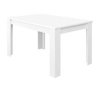Kit Mesa Kendra Extensible CM 140/190x90x78h Aglomerado Melamina Blanco
