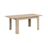 Kit Mesa Kendra Extensible Cm 140/190x90x78h De Melamina De Roble