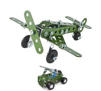 Kit Metálico De Construcción Infantil - Juguetes Educativos De Montaje,Bloques De Construcción De Modelos,Para Fiestas En Casa, Niños Y Niñas, Preescolar, Educación En El Hogar, Noches Familiares,