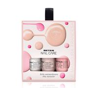Beter - Pack de 3 Esmaltes Manicura Francesa, Nail Care, Pintauñas, Esmalte de uñas efecto gel, Larga duración y Brillo, Set Manicura Francesa, Colores Claros, Secado Rápido, Vegano, Ideal para Regalo