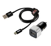 Kit Micro USB 2 en 1 - Carga rápida - 12/24 V