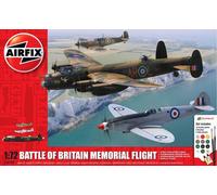 KIT MODELO DE AVIÓN ESTÁTICO AIRFIX BATALLA DE BRITAIN MEMORIAL VUELO ESCALA ...