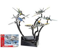 KIT MODELO DE AVIÓN ESTÁTICO AIRFIX D-DAY FIGHTERS JUEGO DE REGALO 5 ESCALA 1:72