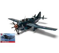 KIT MODELO DE AVIÓN ESTÁTICO AIRFIX FAIREY GANNET COD.4 MODELISMO ESCALA 1:48