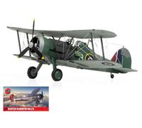 KIT MODELO DE AVIÓN ESTÁTICO AIRFIX GLOSTER GLADIATOR MK I II ESCALA 1:72