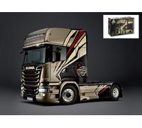 KIT MODELO DE CAMIÓN ESTÁTICO ITALERI SCANIA R730 STREAMLINE QUIMERA ESCALA 1:24